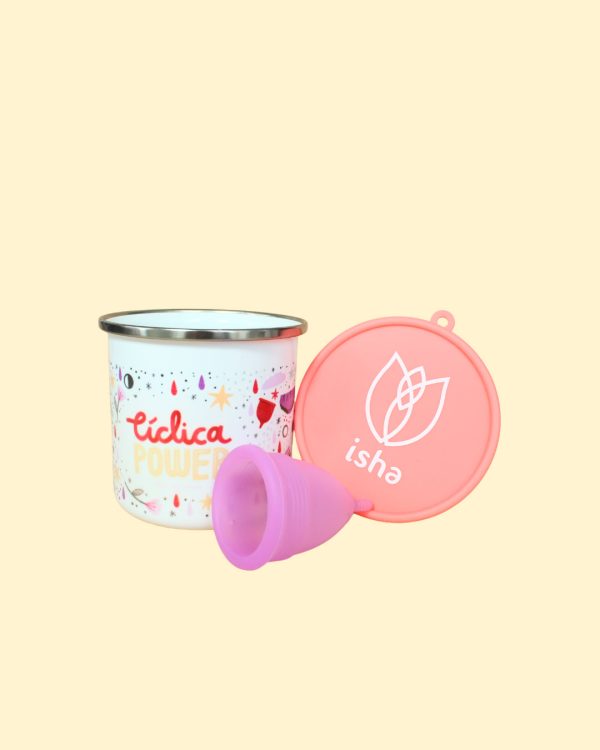 Kit Menstrual (Copa + Vaso Esterilizador)