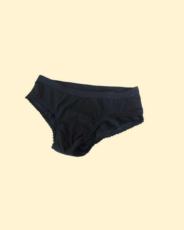 Cacheteros Menstruales Clásicos Negros - Imagen 4